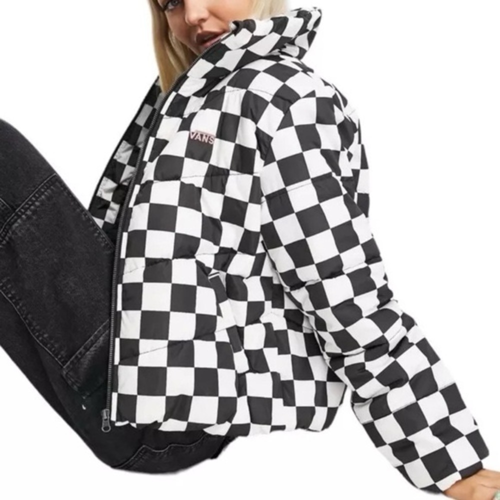 Vans Women's Checkered Puffer Jacket